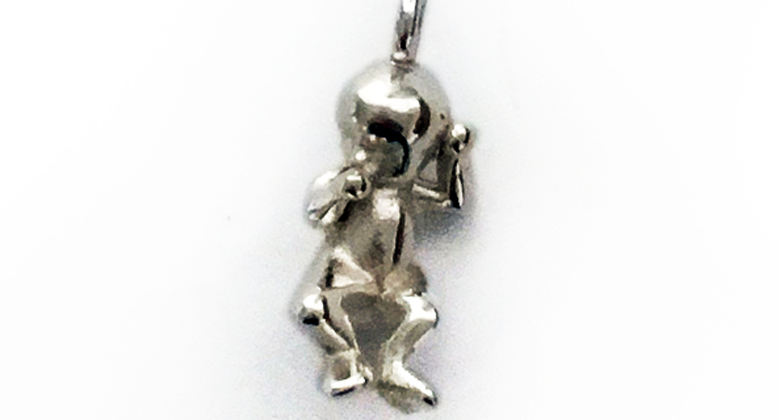 Anhänger Baby in Silber